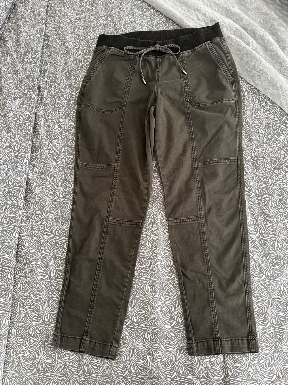 Women’sOlive Green Drawstring Utility Pants